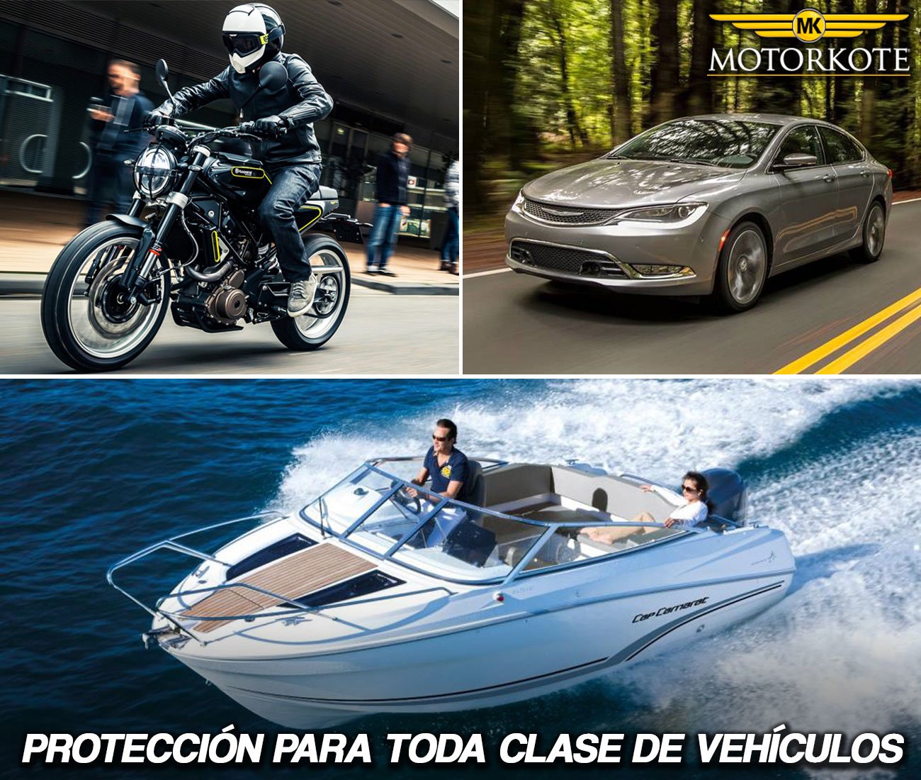 Protección, rendimiento y vida para toda clase de vehículos MotorKote