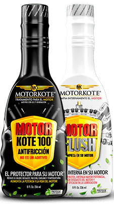Black & White (MotorKote 100 8 oz + MotorFlush 8 oz)